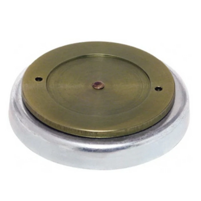 Round Magnetic Base with Direct Mount Back, Use with Brown and Sharpe (4 Hole Pattern) - 20-835-5